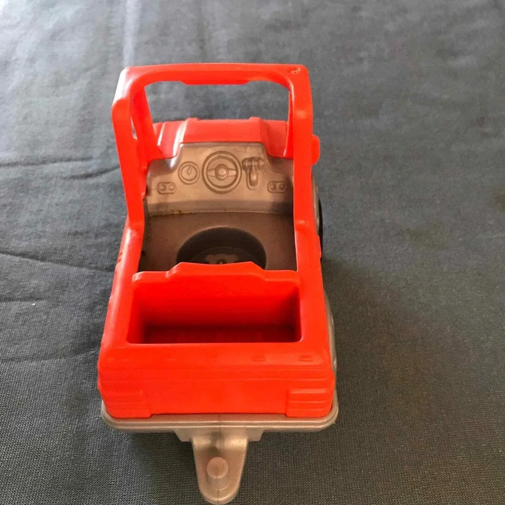 Fisher‎ Price Little People Orange Jeep Help A Friend Pick Up Truck